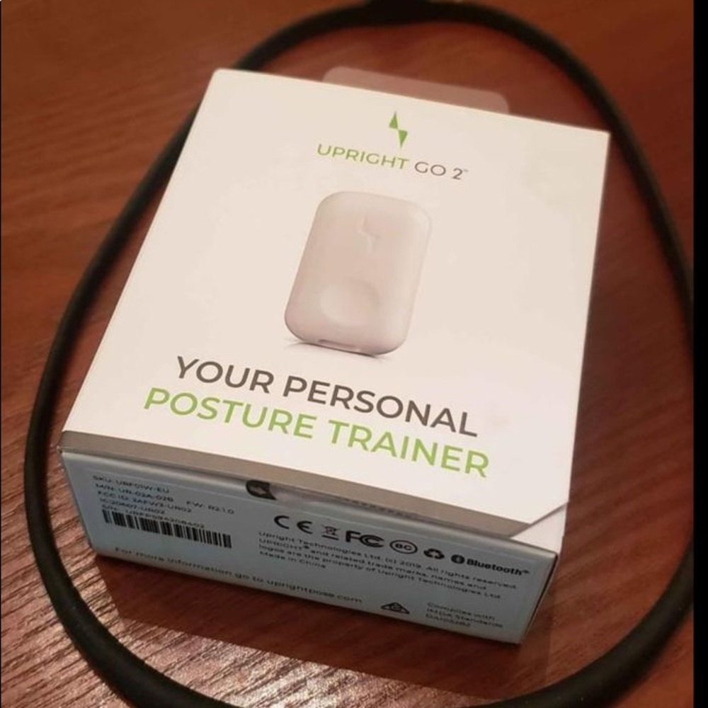 Upright Go 2 and necklace